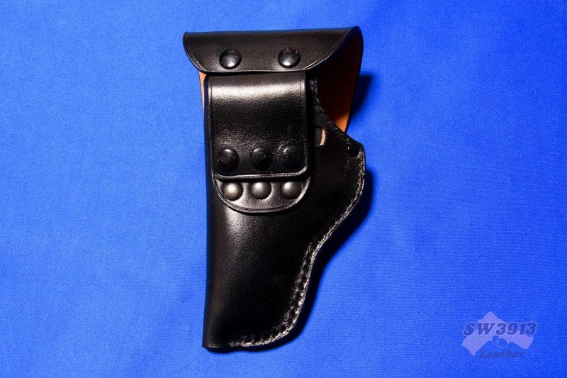 ハンドメイド 制服・私服兼用自動式ホルスター | SW3913 Leather
