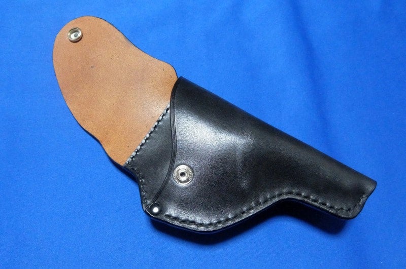 私服 ホルスター 回転式　３in仕様　各社モデルガン ガスガン 最適 Jフレーム仕様　マルシン　ポリスリボルバー　対応 　ニューナンブ 私服用回転式けん銃ホルスター けん銃入れ ニューナンブ ポリス